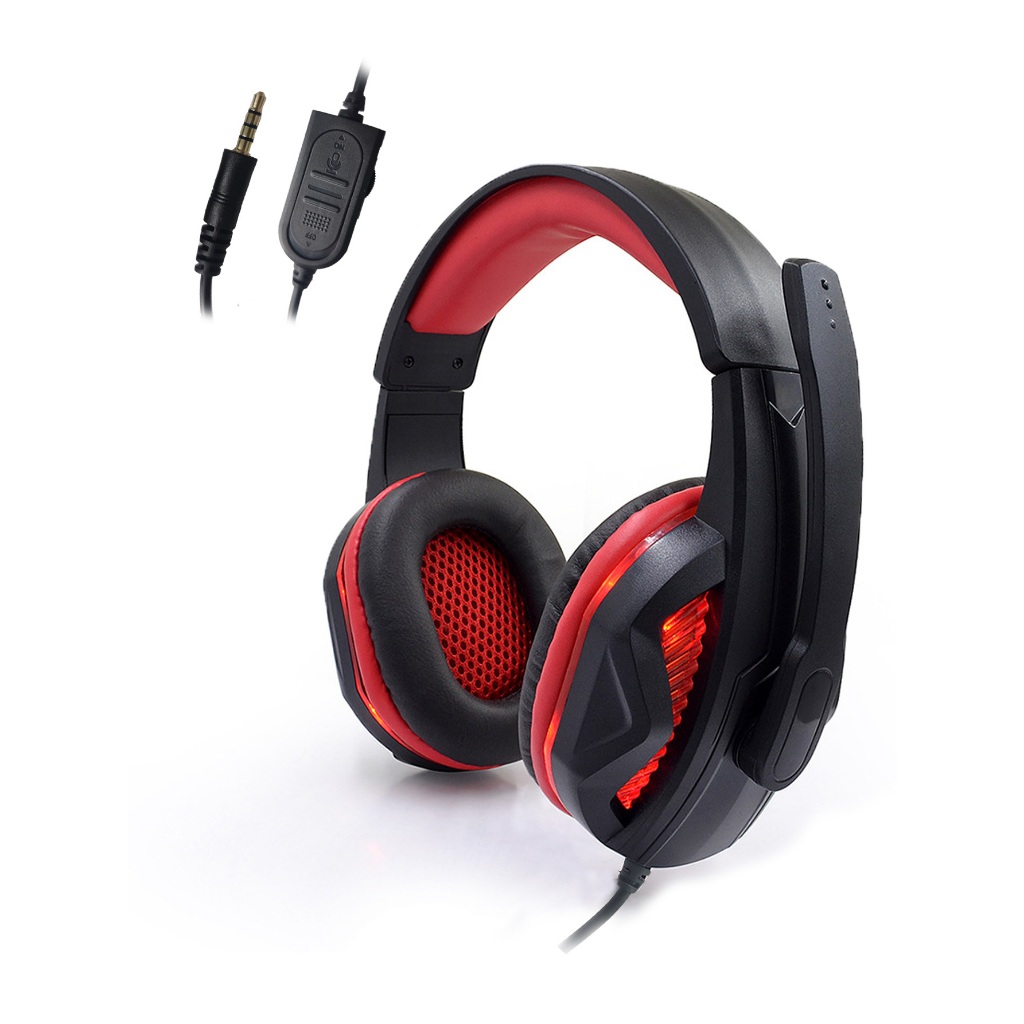 Headset Gamer Ps4 Xbox One Fone Ouvido C/ Microfone C/ Nf
