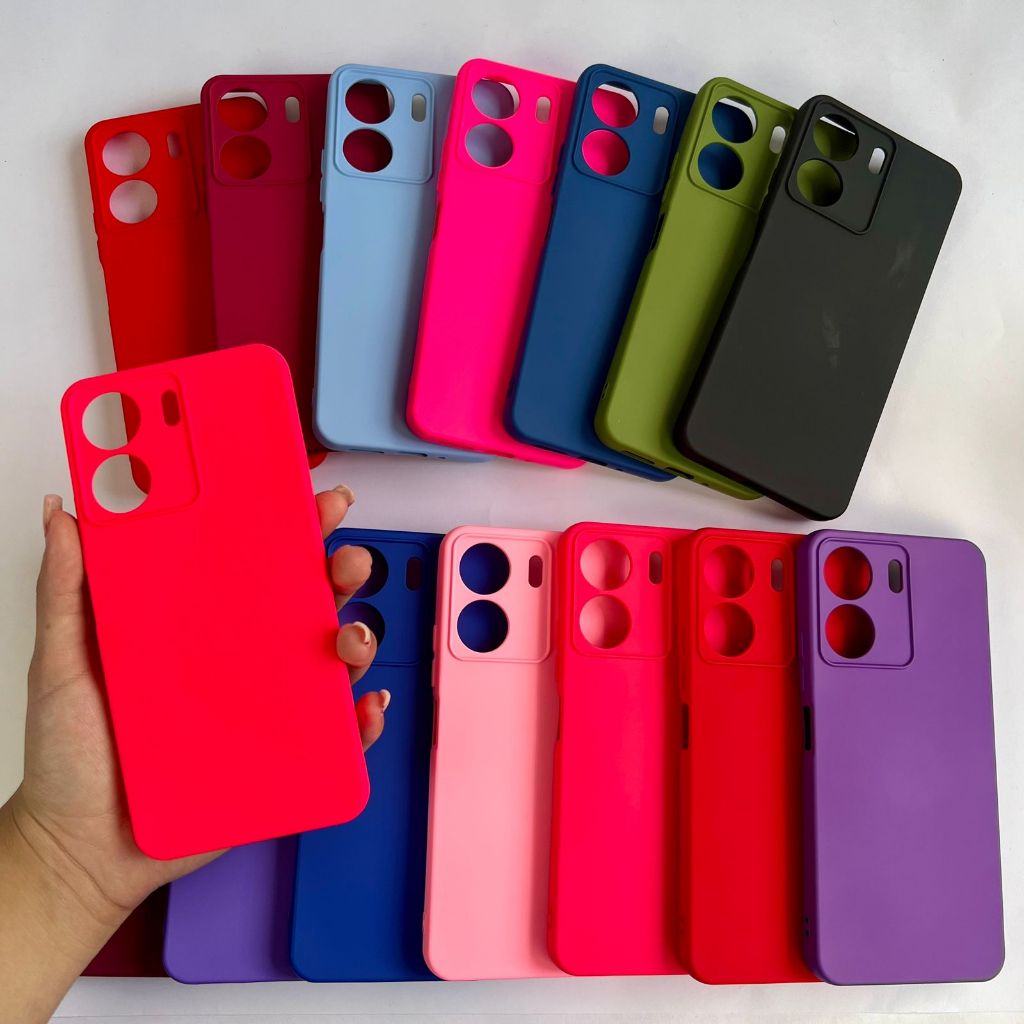 Capinha Para Xiaomi Redmi 13C (4G)/ XM PC C65/ Capa Case Silicone Aveludada Colorida Forrada (CF26)
