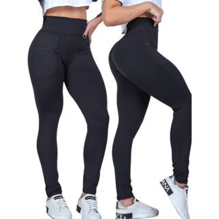 Calça Legging Tipo Lipo Modeladora Cintura Alta P-34 ao G4-60