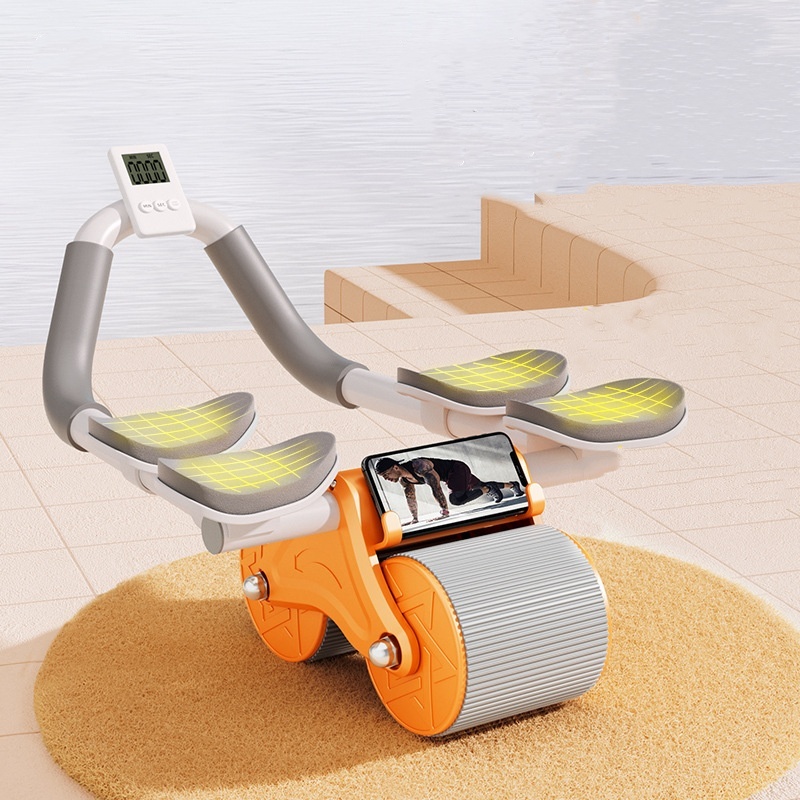 Roda de Exercício Abdominal com Eficiência Em Fortalecimento Dupla Suporte em Oferta na Shopee