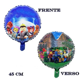 kit C/5 Balões Metalizado Roblox 45Cm