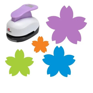 Cortador Perfurador Furador De Papel e E.V.A Scrapbook - Flor Sakura 38mm 3,8cm em Oferta na Shopee