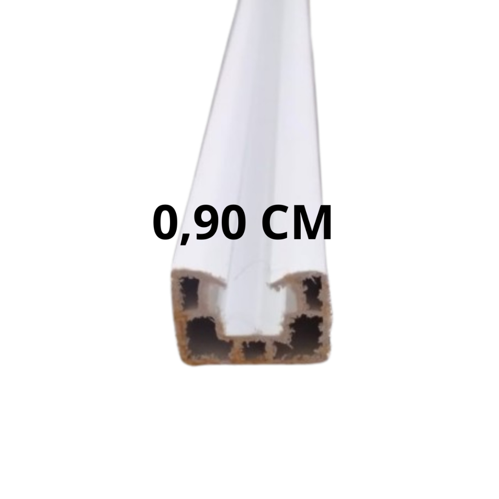 Trilho Superior 0,90 Cm Porta Sanfonada De Pvc