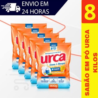 Sabão em pó Lava roupas Urca Kit 4-8
