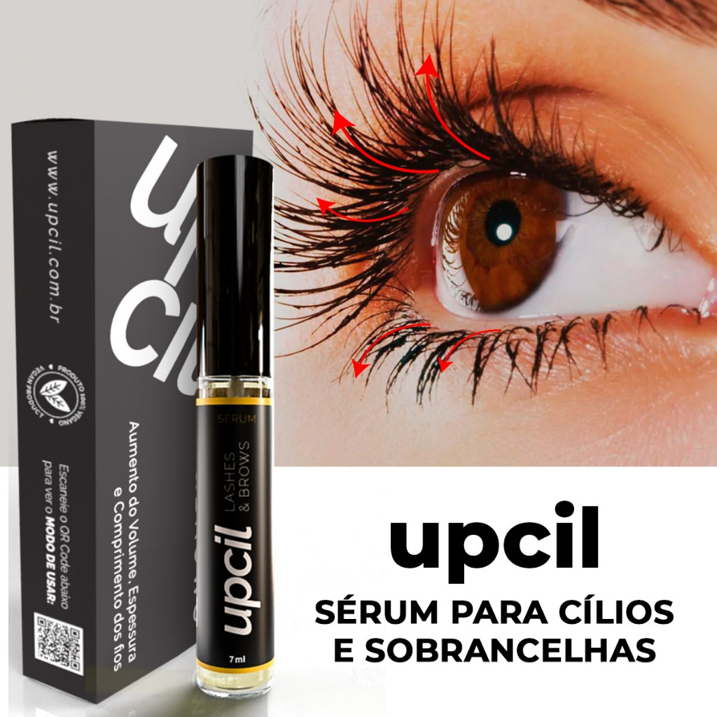 Sérum UpCil Fortalecedor Cílios E Sobrancelhas - Original em Oferta na Shopee