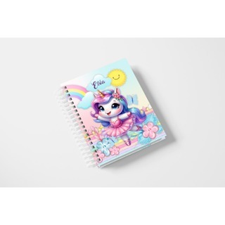 Caderno  unicórnio A5 **15x21 em Oferta na Shopee