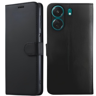 Capa Capinha Case Carteira Preta +Película Para Xiaomi Redmi 13C em Oferta na Shopee