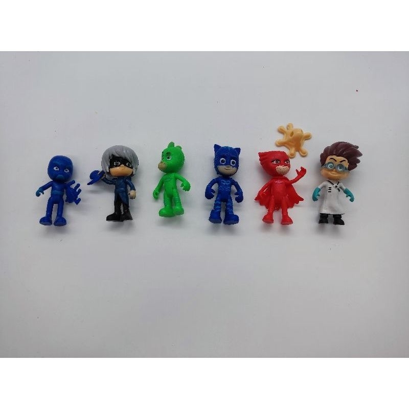 Kit miniaturas pjmasks lagartixa curujita e amigos Heróis de pjmasks com 6 personagens oferta 15.3 consumidor