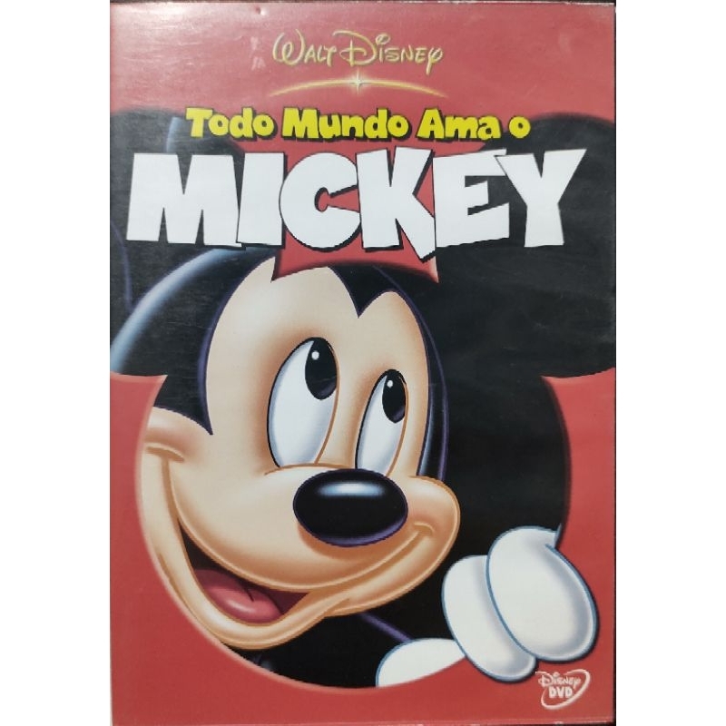 Dvd Todo Mundo ama o Mickey Walt Disney Otimo Estado