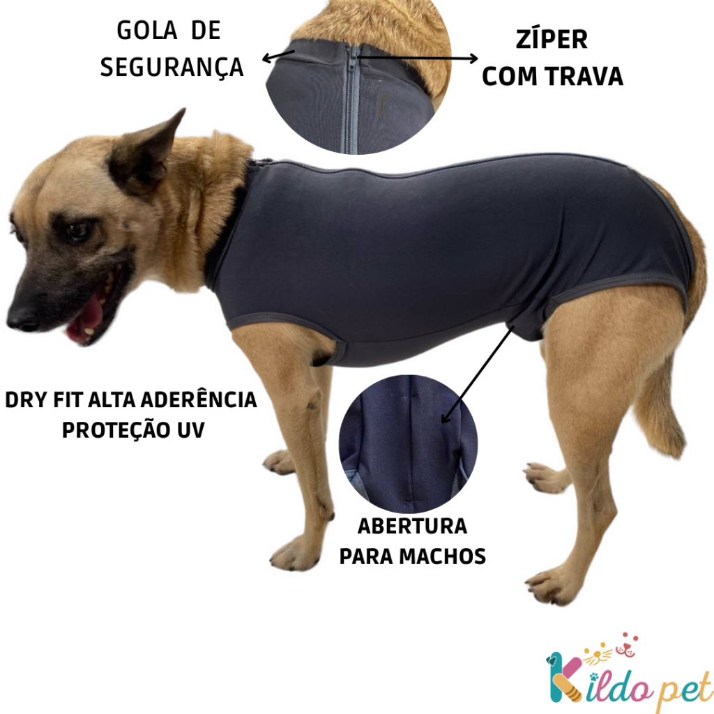 Roupa Pós Cirúrgica Para Cachorro - Roupa Cirurgica Para Cachorro - Roupa pós cirúrgica cachorro