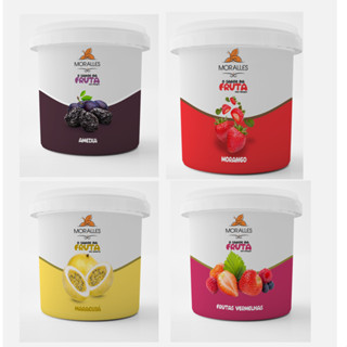 Preparo de Frutas com Pedaços de Frutas 4kg Moralles - Escolha