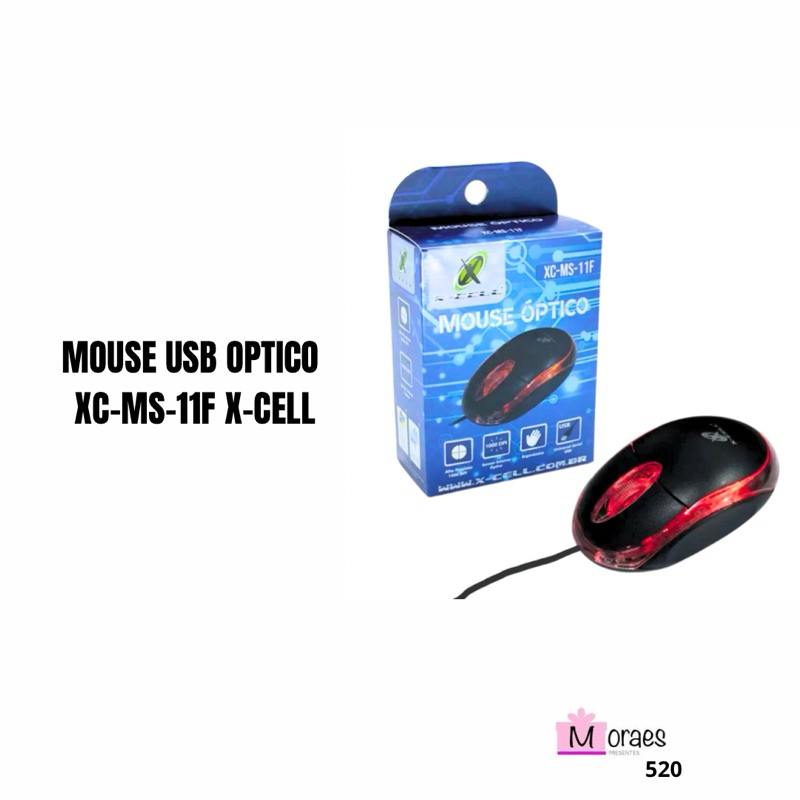 mouse com fio