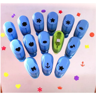 Kit  5 Cortador Eva E Papel Scrapbook De Sua Escolha - 16mm 1,6cm em Oferta na Shopee