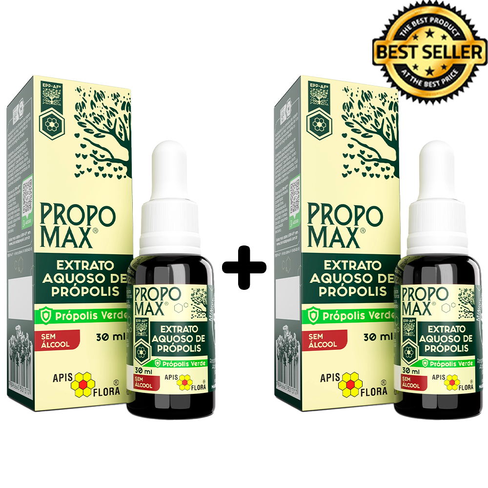 Kit 2x Propomax Extrato Aquoso de Própolis 30ml - Apis Flora