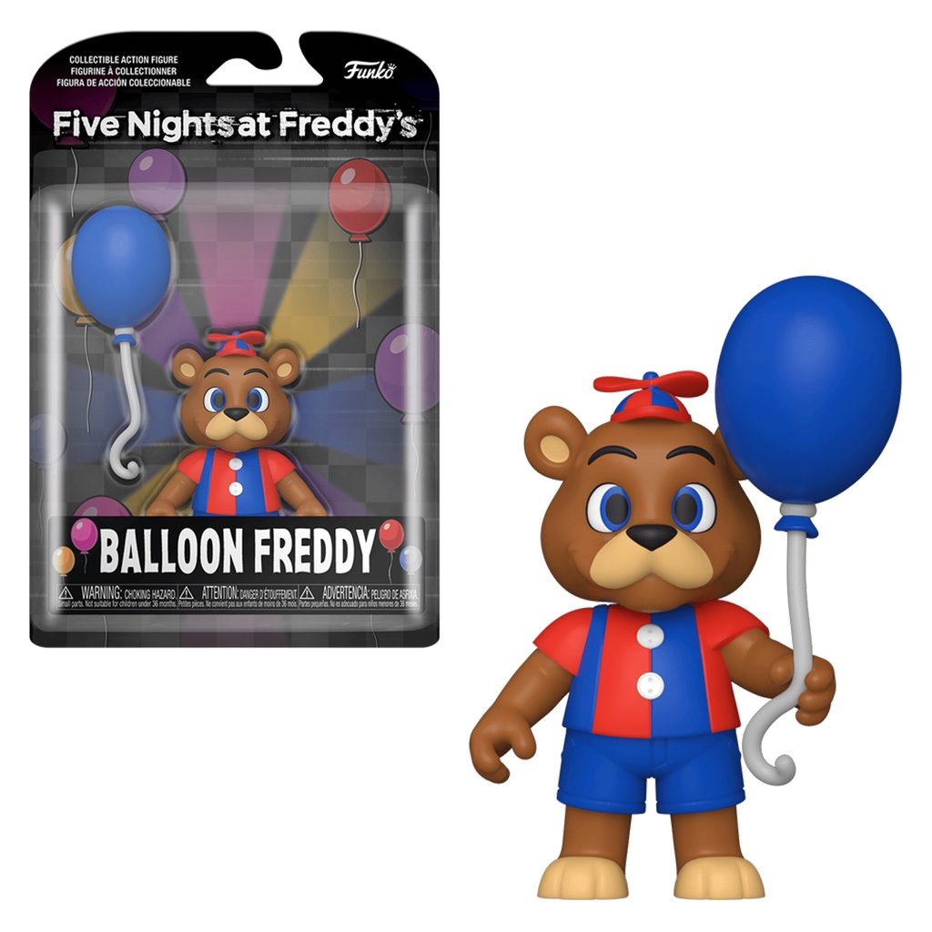 FUNKO ACTION FIVE NIGHTS AT FREDDY'S - BALLOON FREDDY (67620) NOVO ORIGINAL