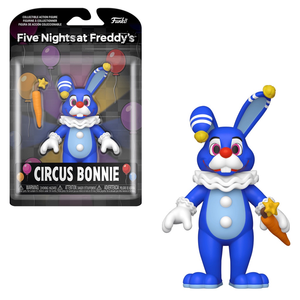 FUNKO ACTION FIVE NIGHTS AT FREDDY'S - CIRCUS BONNIE (67621) NOVO ORIGINAL