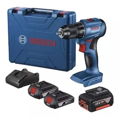 Furadeira Parafusadeira Bosch 2 Bateria 18v Gsr185 + Bat 4ah