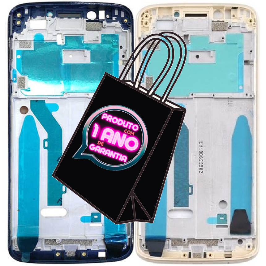 Aro Lateral Compatível Com Moto G7 Play XT1952 Chassis Carcaça + Envio Hoje!