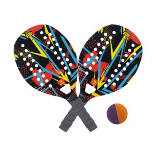Kit Raquete Beach Tennis de Praia com Bolinha BT100 - BEL 480604