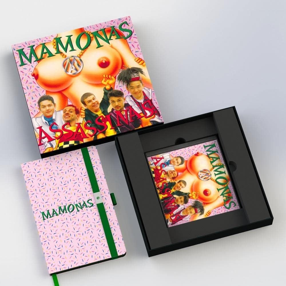 Box Original: Mamonas Assassinas - Edição especial com capa/quadro + caderneta + CD + caixa organizadora