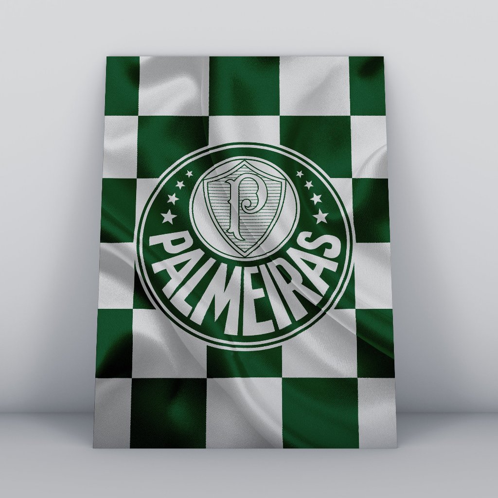 Quadro placa decorativa PALMEIRAS 29x41 A3 em MDF