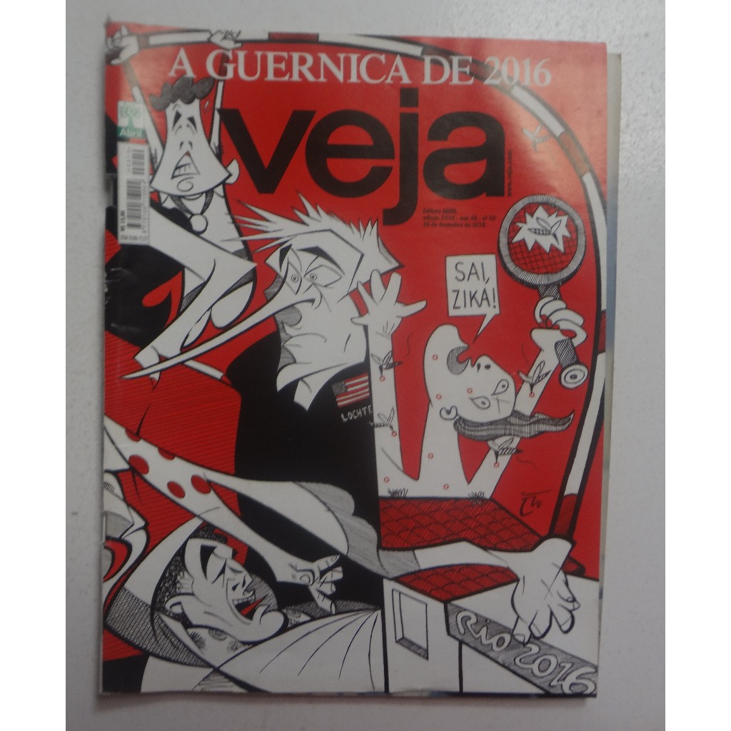 Revista Veja a guernica de 2016 N° 52