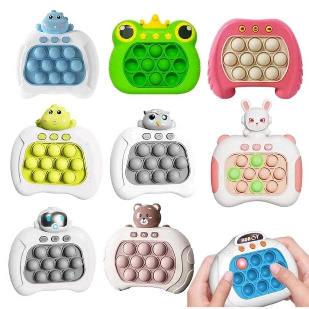 Fast Push Game POP IT Giro Brinquedo Game Anti Stress Ansiedade Interativo Presente de Festa
