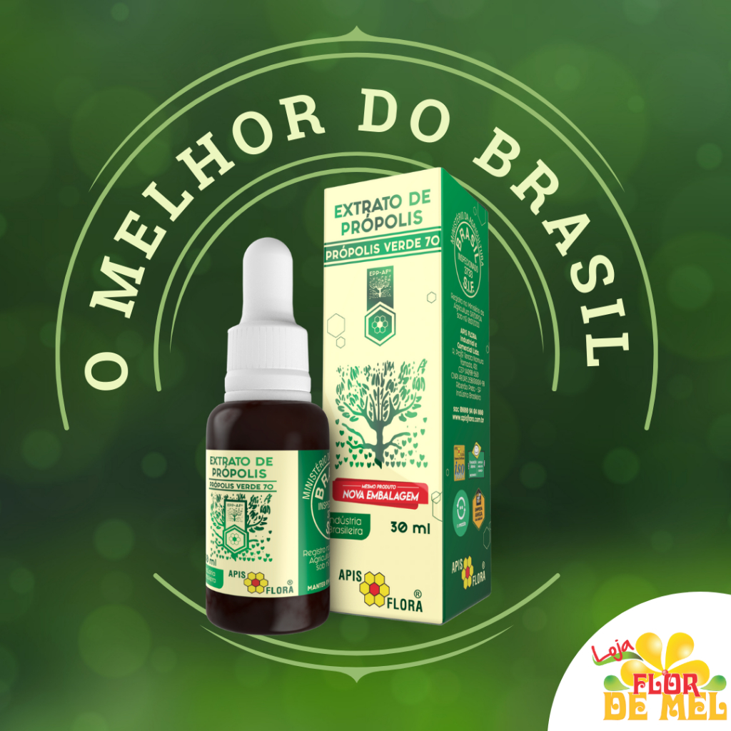 Extrato De Própolis Verde 70 Apis Flora 30 Ml Melhor Preço