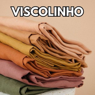 Tecido Viscolinho viscose 2 Metros ( 2 x 1,40) liso cores. PROMOÇÃO