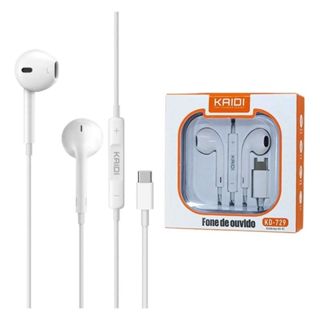 Fone De Ouvido Tipo C Com Microfone Para iPhone 15