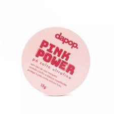 Pó Ultra Fino Pink PoweRosa Mosqueta Dapop em Oferta na Shopee