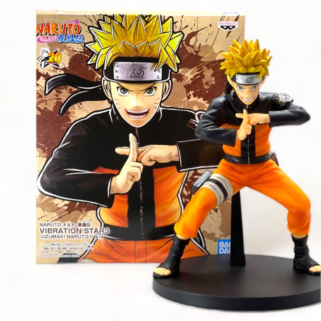 Action Figure Naruto Uzumaki Bandai Banpresto Vibration Stars - Naruto Shippuden