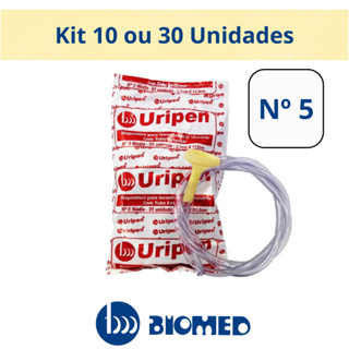 Uripen com Extensão Nº 5 (Kits 10 ou 30 Unidades) - Original Biomed em Oferta na Shopee