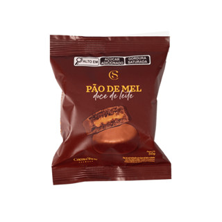 Pão De Mel Cacau Show Doce De Leite 50g Presente Delícia