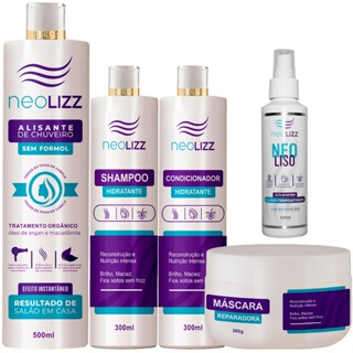 Kit Selagem + Kit Pós-Química | Shampoo - Condicionador - Máscara em Oferta na Shopee
