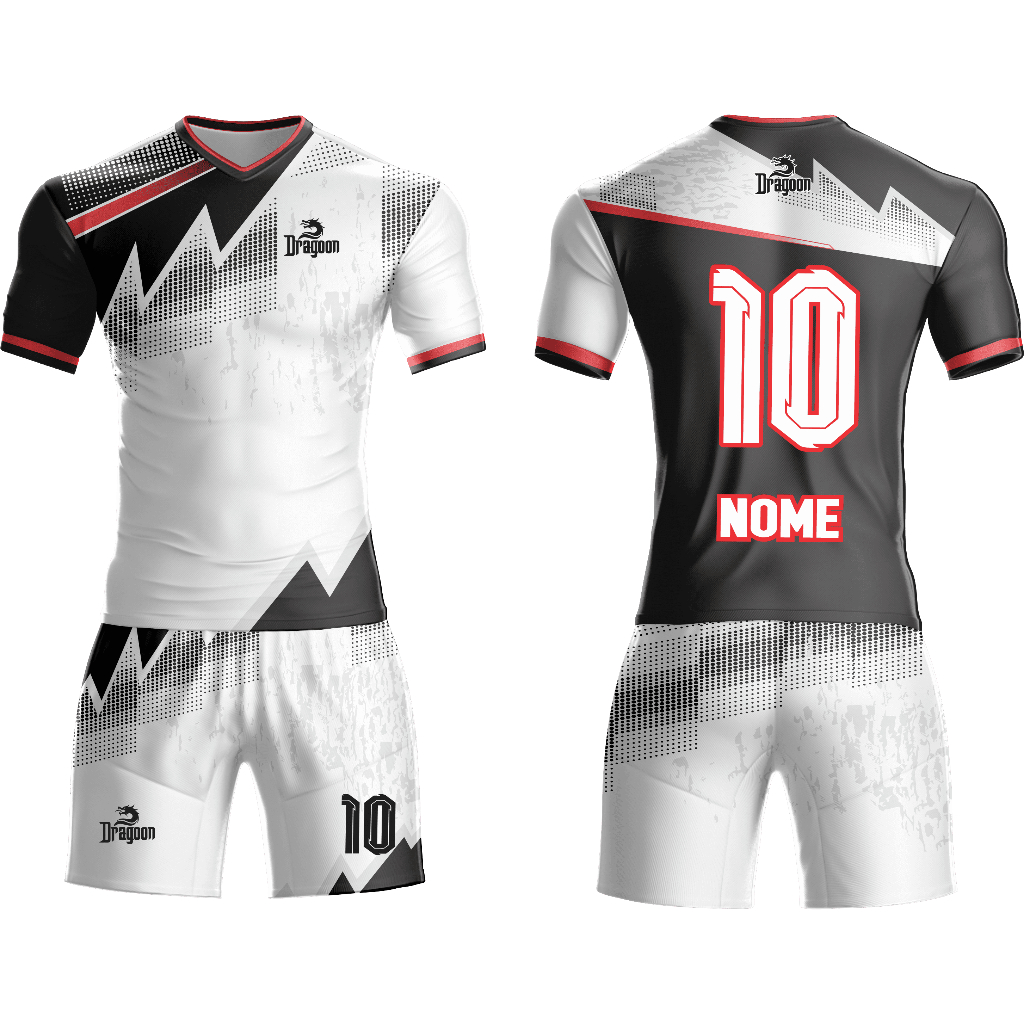 Uniforme Jogador Goleiro Futebol Camiseta e Calção Dry Lançamento Kit Alta Qualidade