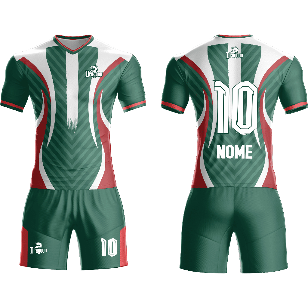 Uniforme Jogador Goleiro Futebol Camiseta e Calção Dry Lançamento Kit Futsal Handball