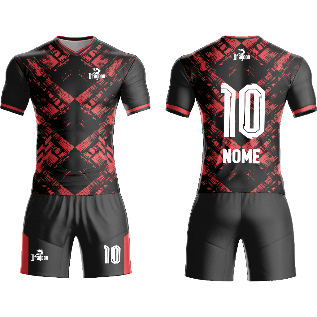 Uniforme Jogador Goleiro Futebol Camiseta e Calção Dry Lançamento Kit Futsal Alta Qualidade