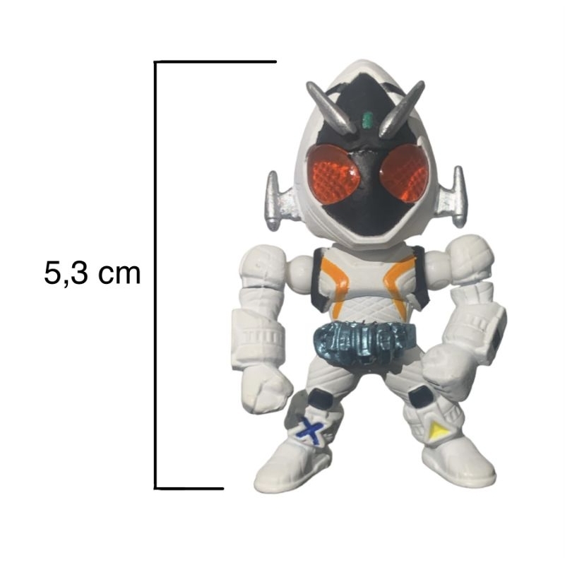 Figure Gashapon Kamen Rider Advance 03 - Kamen Rider Fourze Base Stats