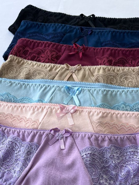 Kit Calcinhas Conforto Estilo Calçola Cotton Senhora Cintura Alta Tangão Forro Algodão Lingerie em Oferta na Shopee