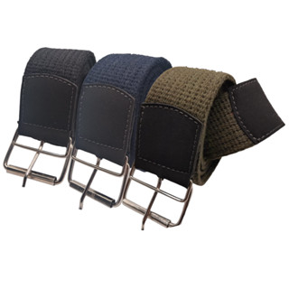 kit 3 Cintos Masculino Largo em Lona com Fivela de 1 Pino Top Original Oferta Promoção Barato