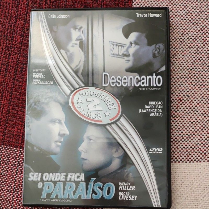 DVD Desencanto / Sei Onde Fica O Paraíso - 2 Filmes em 1 Dvd Original