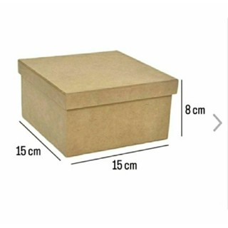 6 caixas 15x15x8 caixa presente em Oferta na Shopee