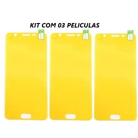 Kit 03 Películas Hidrogel para IPhone 11 PRO 6 PLUS XS MAX IPHONE 6S IPHONE 7 8 12 MINI 12 PRO