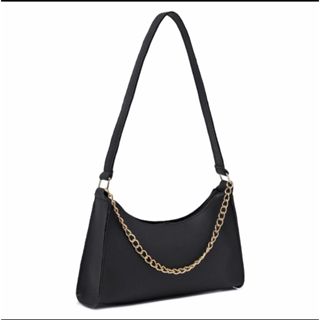 Bolsa Feminina Baguete Tiracolo Alça Transversal  Com Corrente Promoção