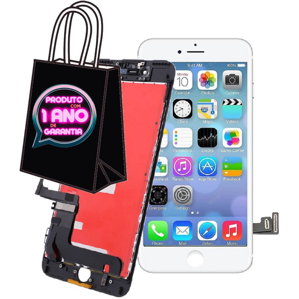 Tela Frontal Touch Display Compatível iPhone 7 Plus A1661 A1784 Lcd Premium + Envio Hoje!