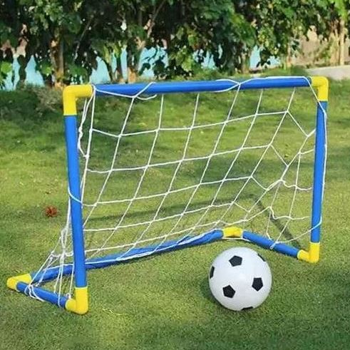Kit Futebol Golzinho Mini Trave Rede e Bola brinquedo Para Criança menino