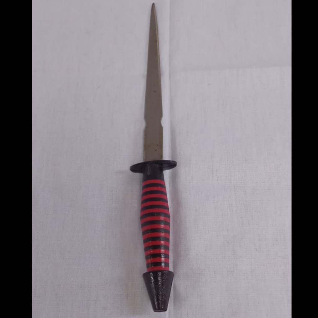 Punhal de Exu 20cm Cabo Vermelho