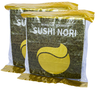 Kit Alga Marinha Nori Sushi Nori Standard 50 Folhas (2 Pacotes) em Oferta na Shopee