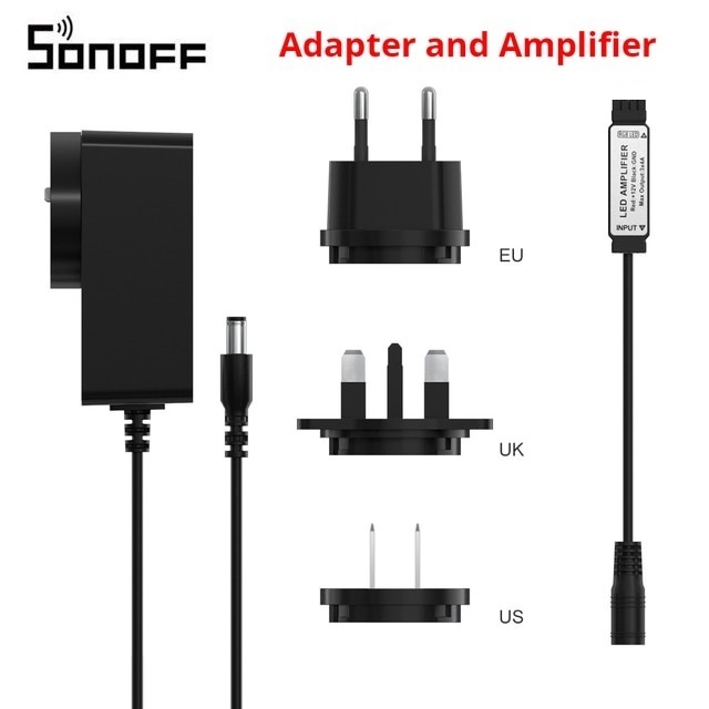 Sonoff Kit LED Amplifier para Fita de LED RGB Smart
